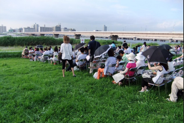 淀川花火を梅田から見れる穴場は 混雑状況は 屋台は出る